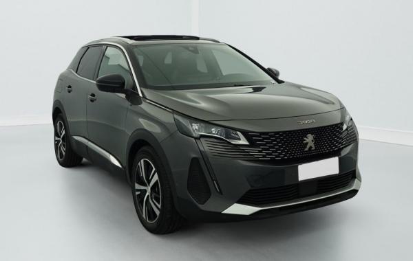 Peugeot 3008 Hybrid4 300 e-EAT8 GT occasion de 2023 en vente à Rennes