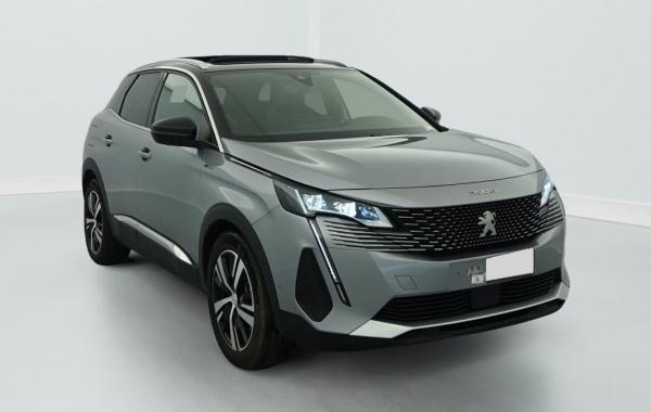 Peugeot 3008 Hybrid 225 e-EAT8 GT occasion de 2023 en vente à Rennes