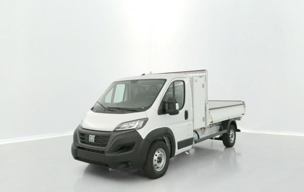 Fiat Ducato Fourgon Ducato cc 3.5 L 2.2 H3-Power 140ch Maxi Benne Acier + Coffre JPM occasion de 2023 en vente à Rennes