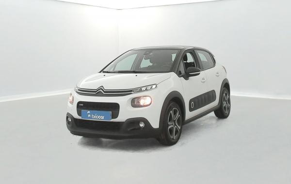 Citroën C3 PureTech 110ch Shine + Caméra de recul occasion de 2017 en vente à Rennes