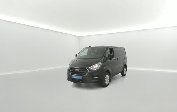 Ford Transit Custom 300 L1H1 2.0 EcoBlue 130 Cabine Approfondie Limited BVA6 Suréquipé occasion de 2022 en vente à Rennes