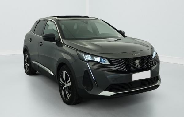 Peugeot 3008 Hybrid4 300 e-EAT8 GT occasion de 2022 en vente à Rennes