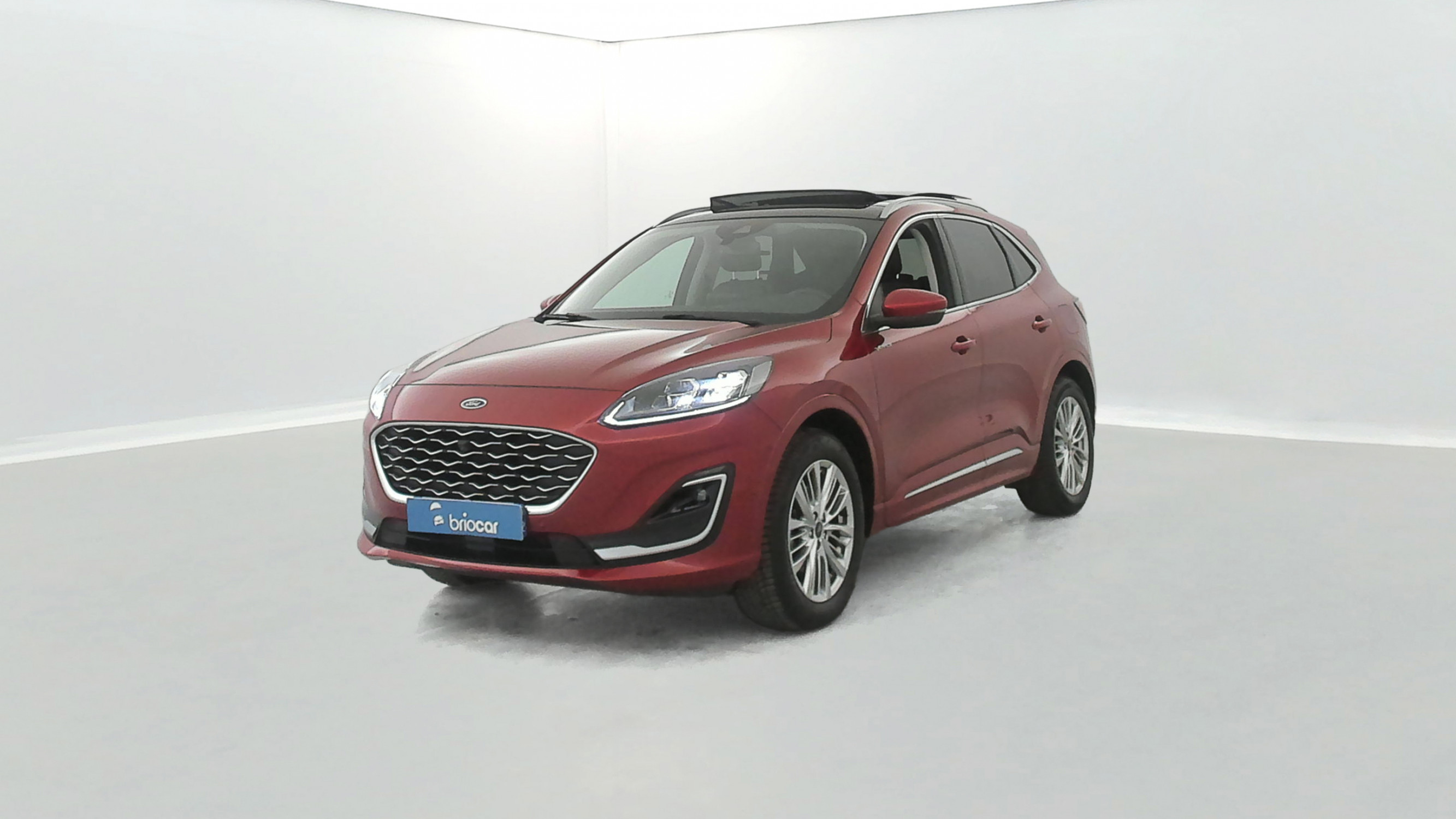 Ford Kuga 2.5 Duratec 190ch FHEV Vignale BVA + Toit ouvrant + Attelage occasion de 2020 en vente à Rennes