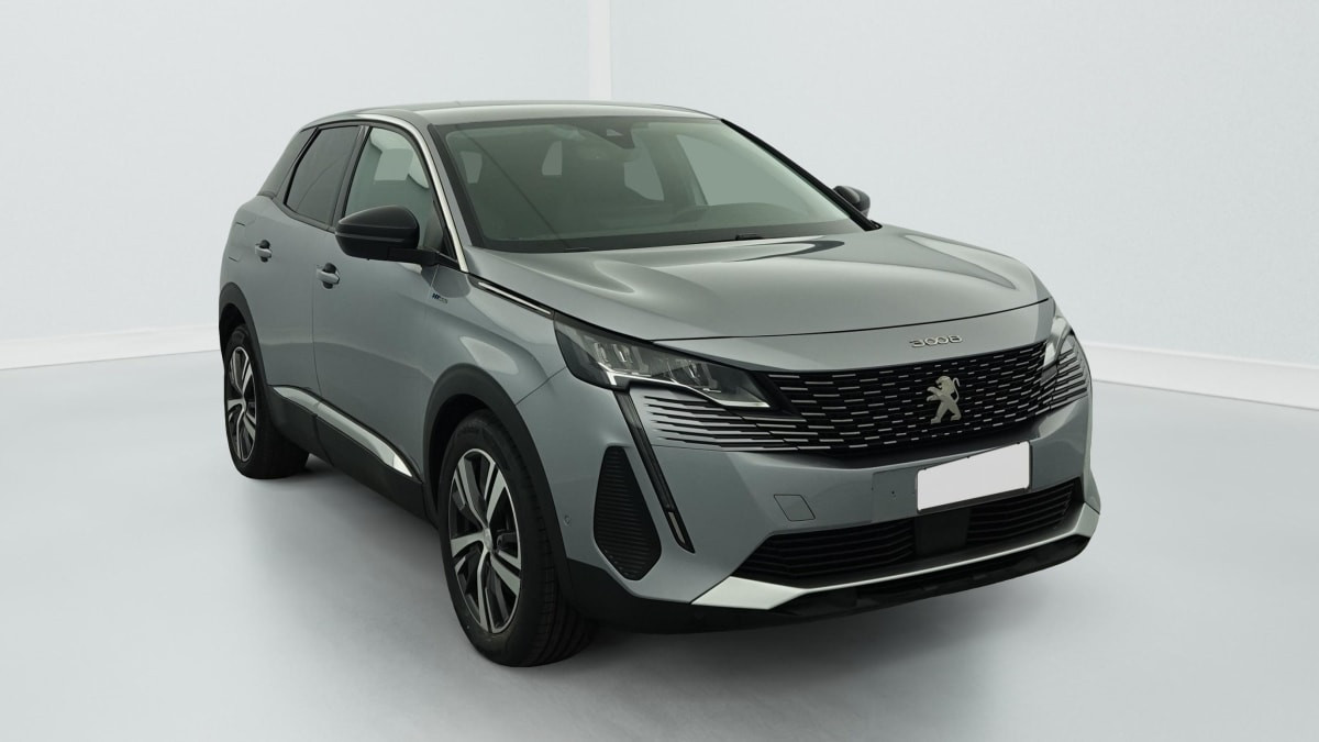 Peugeot 3008 Hybrid 225 e-EAT8 Allure Pack occasion de 2022 en vente à Rennes