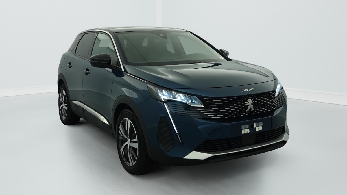 Peugeot 3008 Hybrid 180 e-EAT8 Allure Pack occasion de 2024 en vente à Rennes