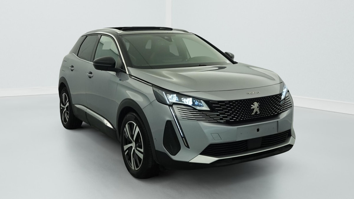 Peugeot 3008 Hybrid 225 e-EAT8 GT occasion de 2022 en vente à Rennes
