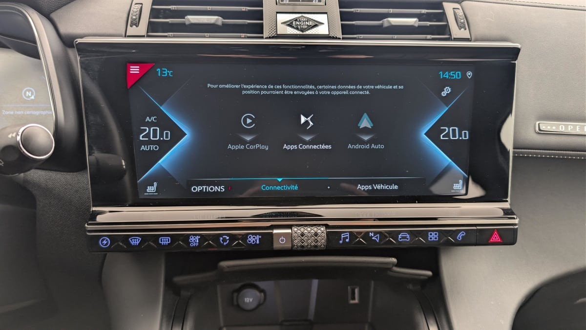 Vente en ligne Ds DS7 Crossback Hybride E-Tense 300 EAT8 4x4 Rivoli au prix de 28 510 €