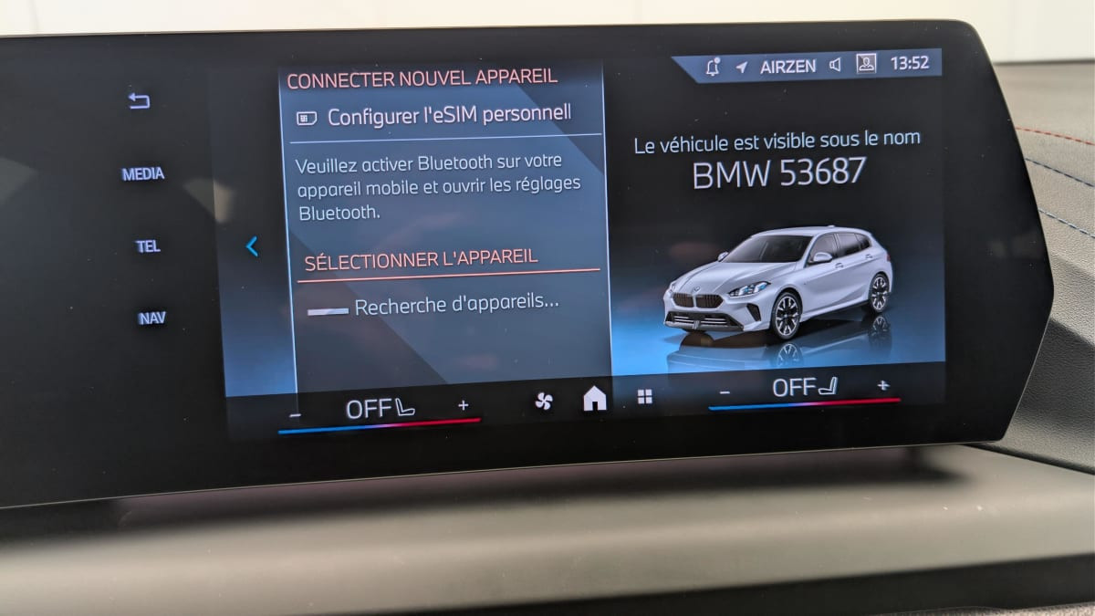 Vente en ligne Bmw Série 1 120d 163 ch DKG7 M Sport au prix de 36 750 €