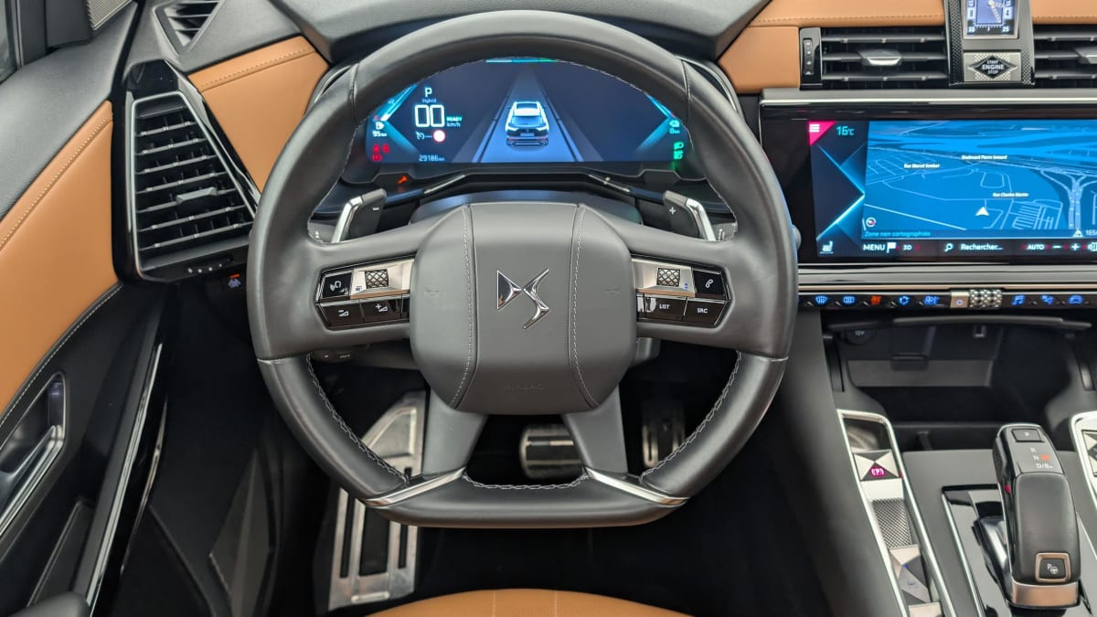 Vente en ligne Ds DS7 Crossback Hybride E-Tense 300 EAT8 4x4 Rivoli au prix de 30 160 €