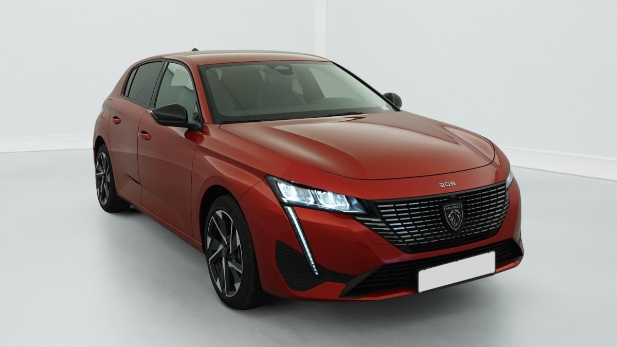 Peugeot 308 Hybrid 145 e-DCS6 Allure occasion de 2025 en vente à Rennes