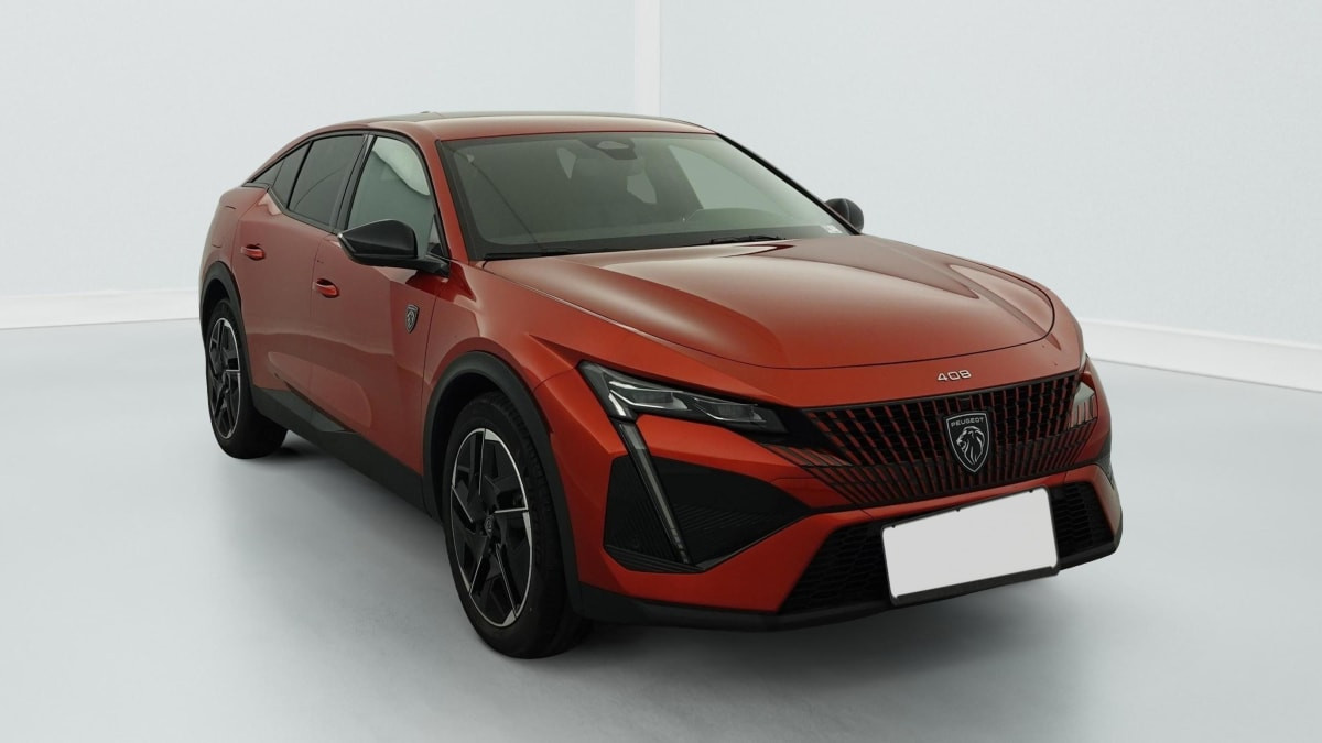 Peugeot 408 Hybrid 145 e-DCS6 GT occasion de 2025 en vente à Rennes