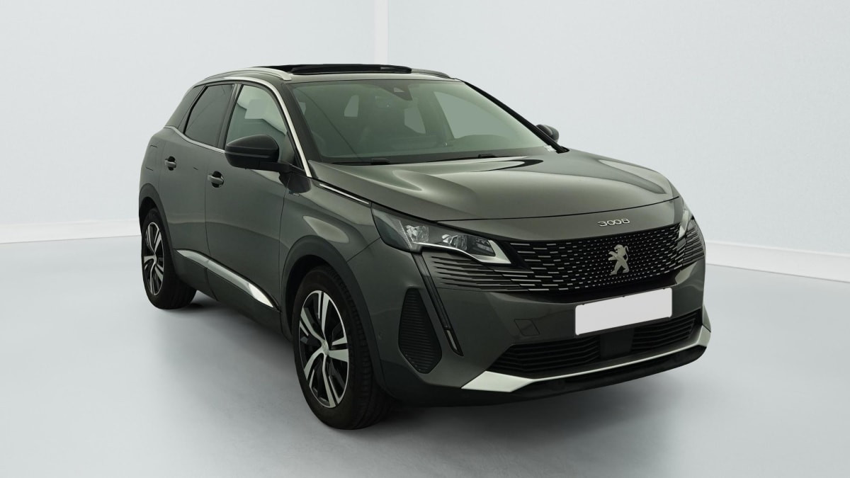 Peugeot 3008 Hybrid 225 e-EAT8 GT occasion de 2022 en vente à Rennes