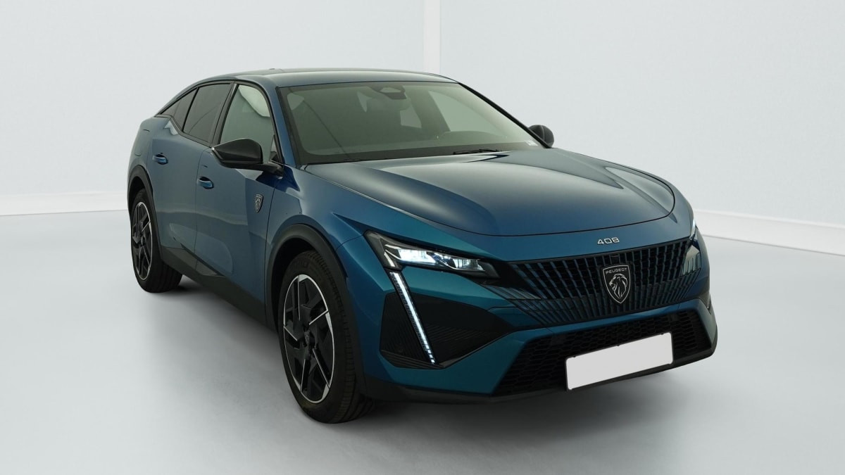 Peugeot 408 Hybrid 145 e-DCS6 GT occasion de 2025 en vente à Rennes