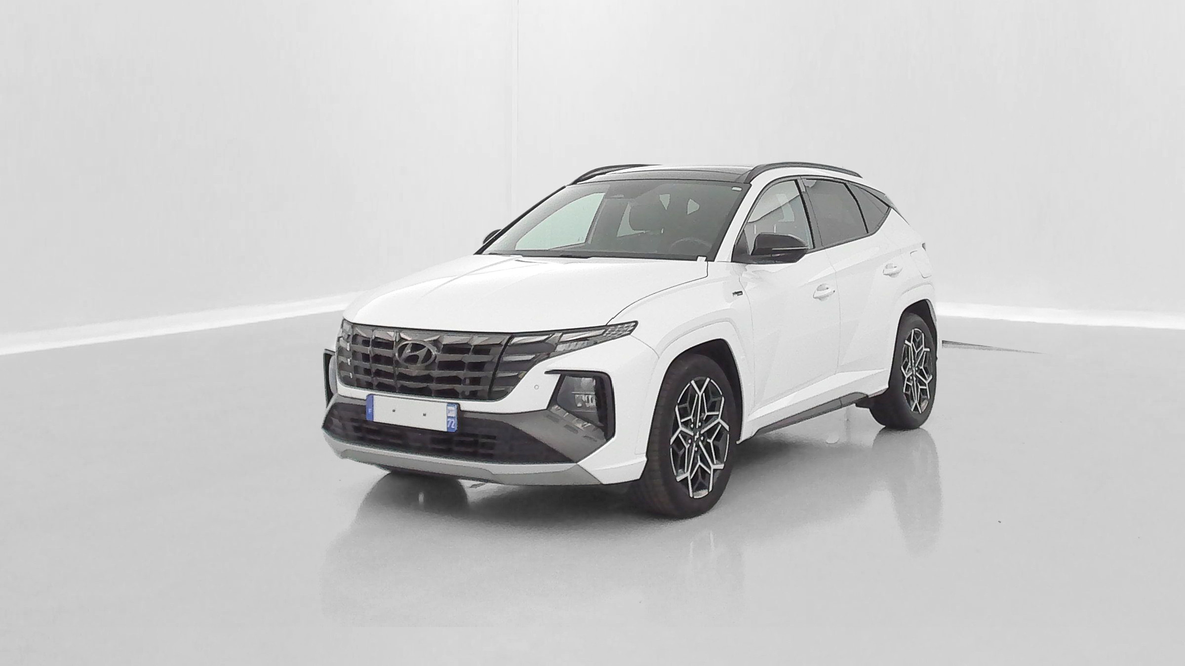 Hyundai Tucson TUCSON III 1.6 CRDI 136ch Hybrid 48V N-Line Executive DCT7 occasion de 2021 en vente à Rennes