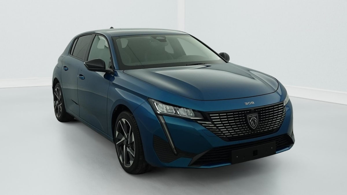 Peugeot 308 Hybrid 145 e-DCS6 Allure occasion de 2025 en vente à Rennes