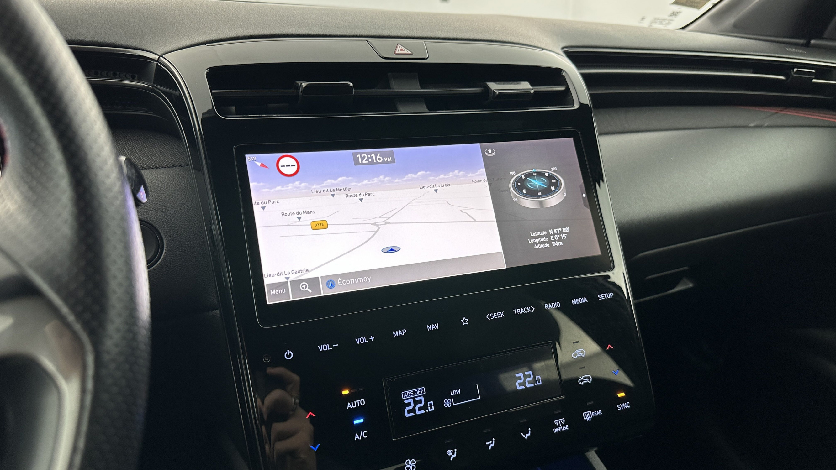 Vente en ligne Hyundai Tucson TUCSON III 1.6 CRDI 136ch Hybrid 48V N-Line Executive DCT7 au prix de 23 400 €