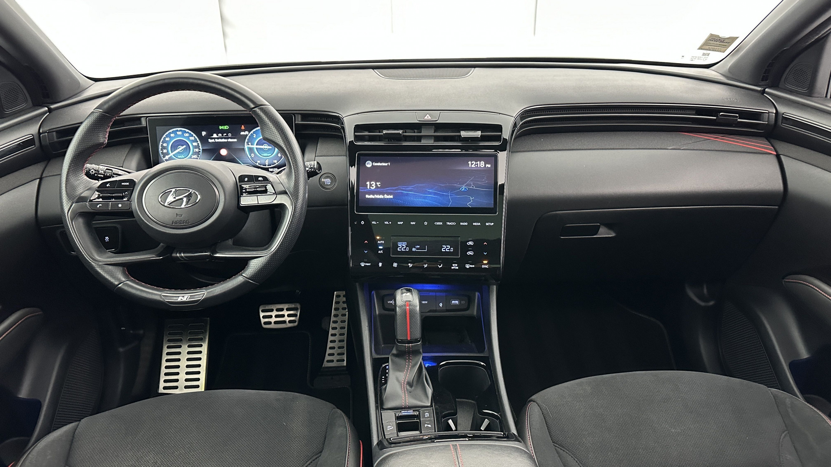 Vente en ligne Hyundai Tucson TUCSON III 1.6 CRDI 136ch Hybrid 48V N-Line Executive DCT7 au prix de 23 400 €