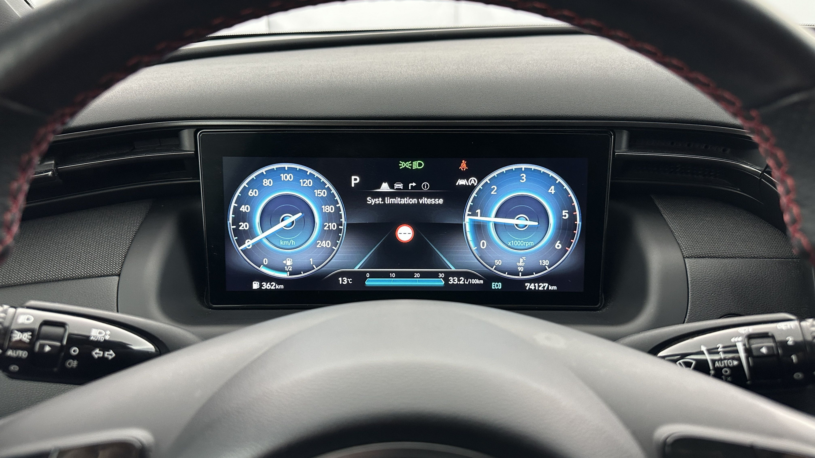 Vente en ligne Hyundai Tucson TUCSON III 1.6 CRDI 136ch Hybrid 48V N-Line Executive DCT7 au prix de 23 400 €