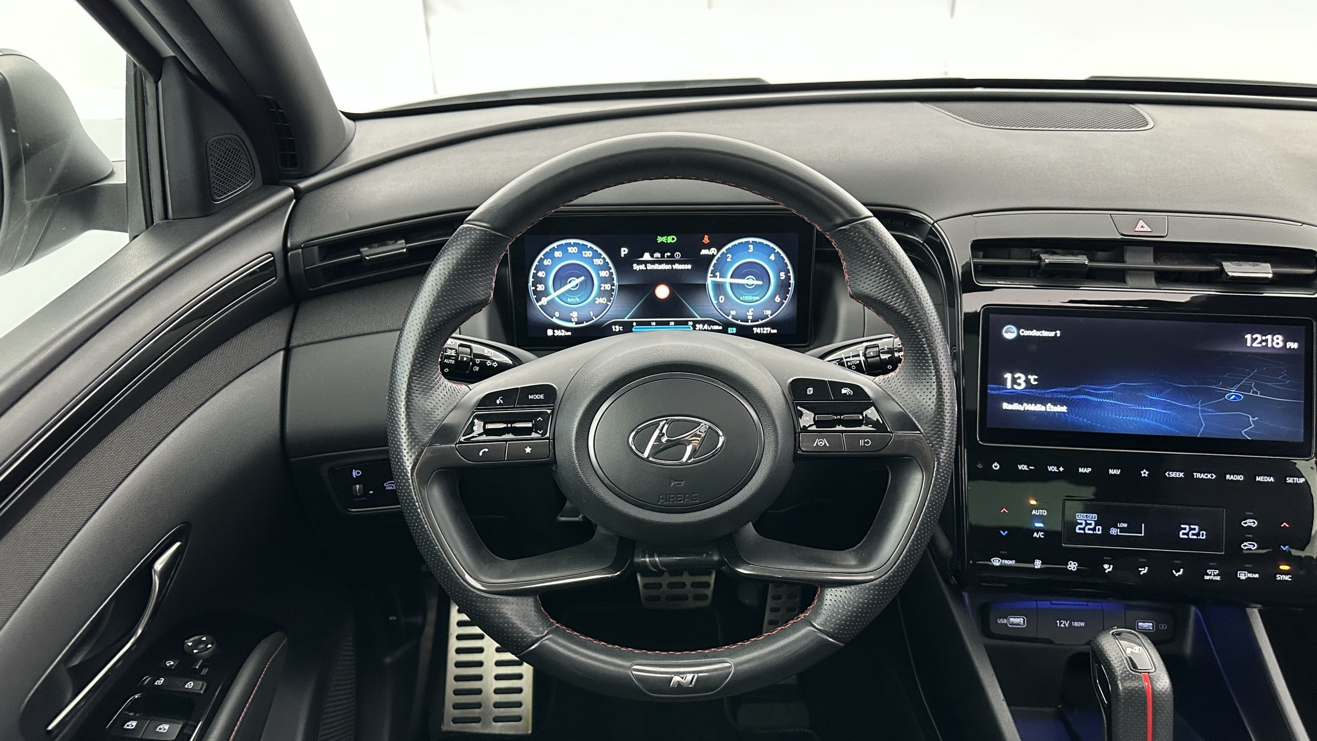 Vente en ligne Hyundai Tucson TUCSON III 1.6 CRDI 136ch Hybrid 48V N-Line Executive DCT7 au prix de 23 400 €