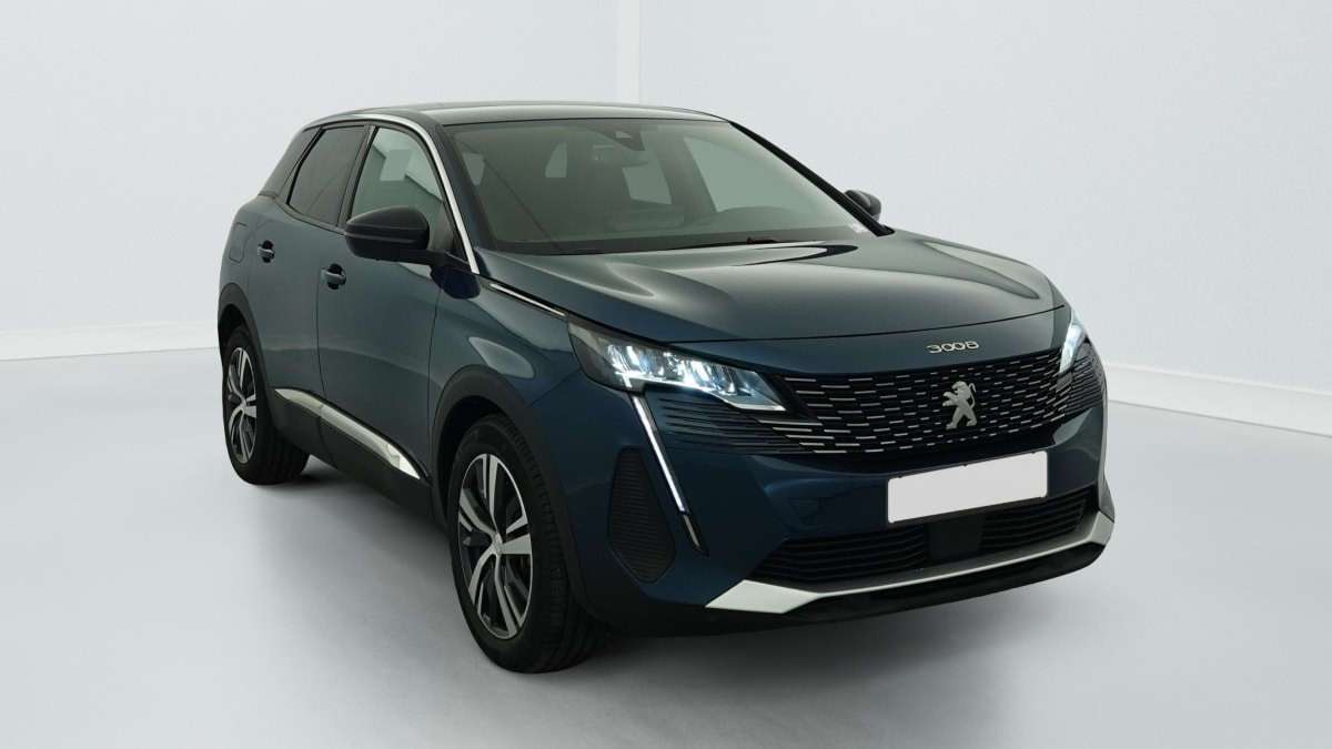 Peugeot 3008 Hybrid 180 e-EAT8 Allure Pack occasion de 2024 en vente à Rennes