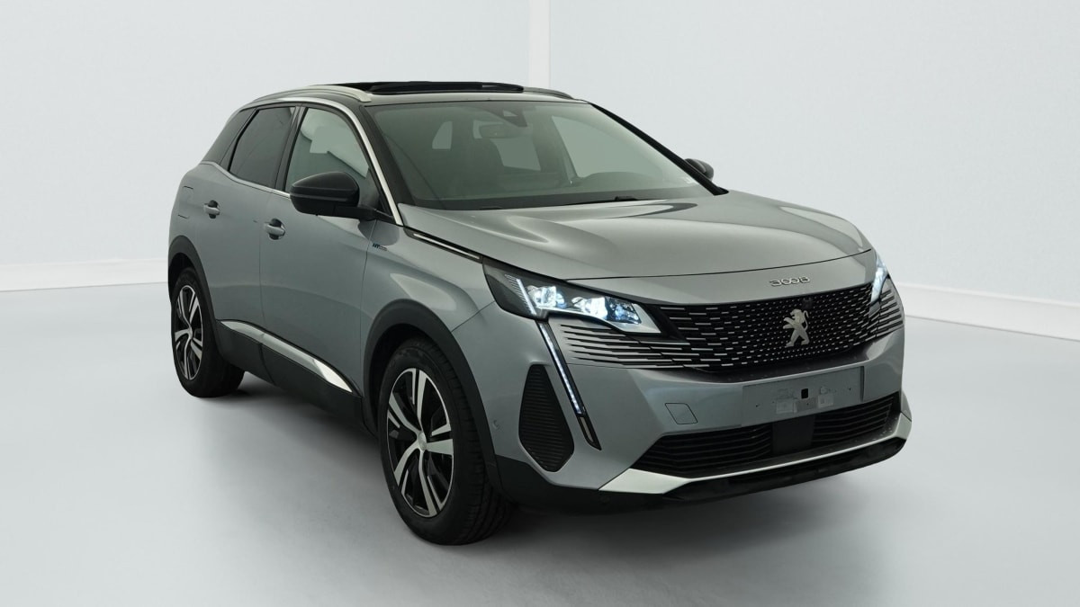 Peugeot 3008 Hybrid 225 e-EAT8 GT occasion de 2022 en vente à Rennes