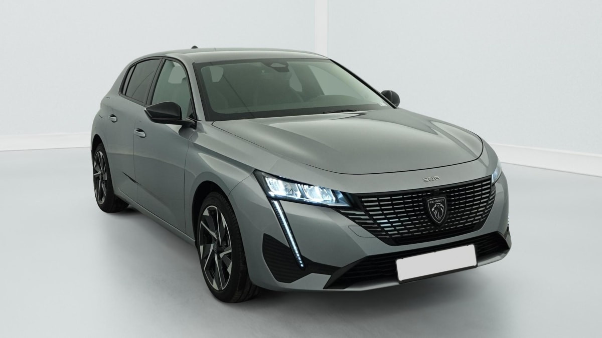 Peugeot 308 Hybrid 145 e-DCS6 Allure occasion de 2025 en vente à Rennes