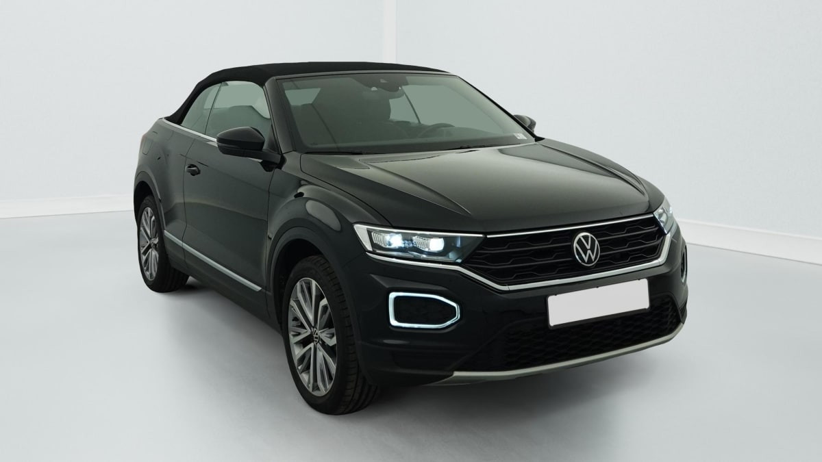 Volkswagen T-Roc Cabriolet 1.5 TSI EVO 150 Start Stop DSG7 Style occasion de 2021 en vente à Rennes