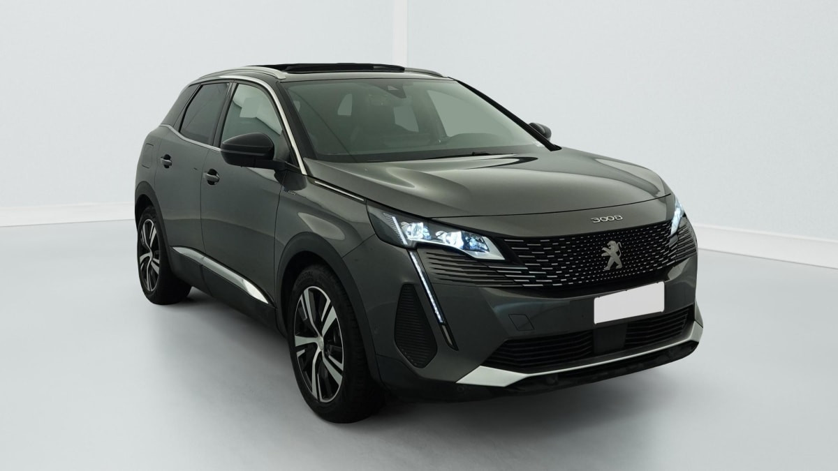 Peugeot 3008 Hybrid4 300 e-EAT8 GT occasion de 2022 en vente à Rennes