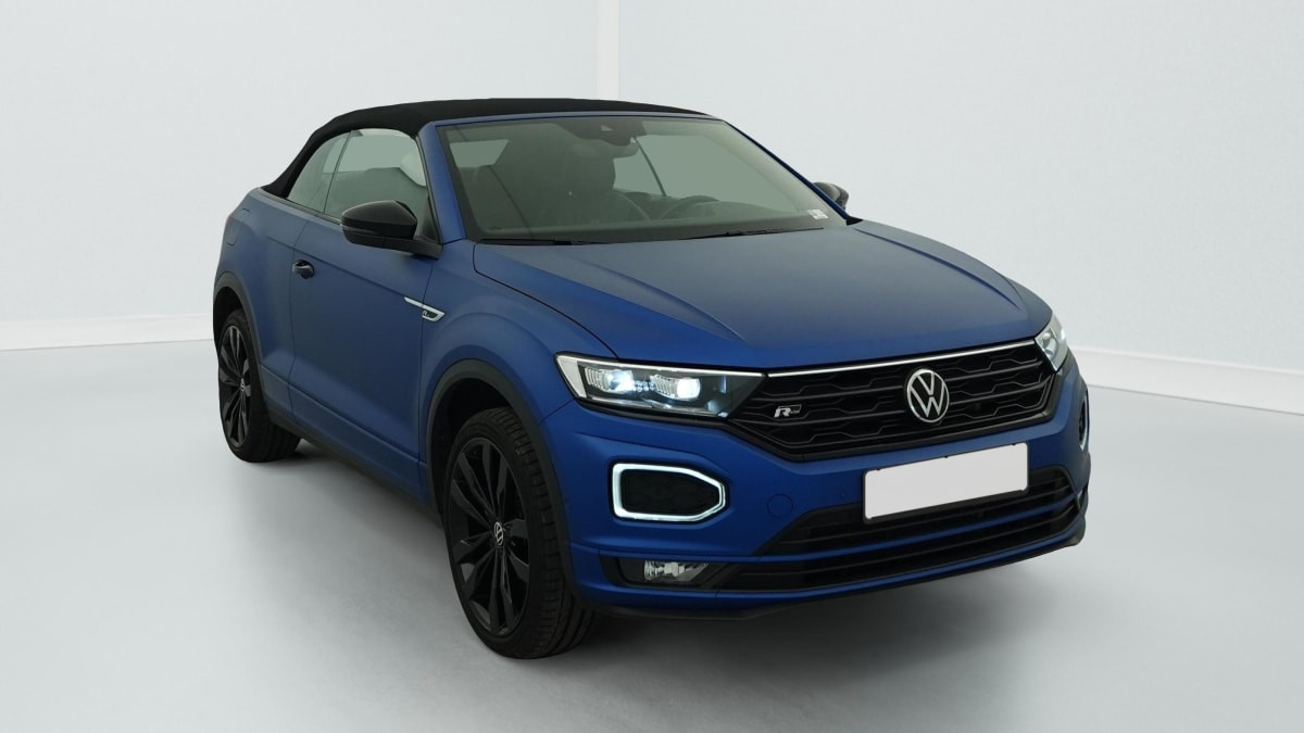 Volkswagen T-Roc Cabriolet 1.5 TSI EVO 150 START STOP DSG7 R-LINE occasion de 2021 en vente à Rennes