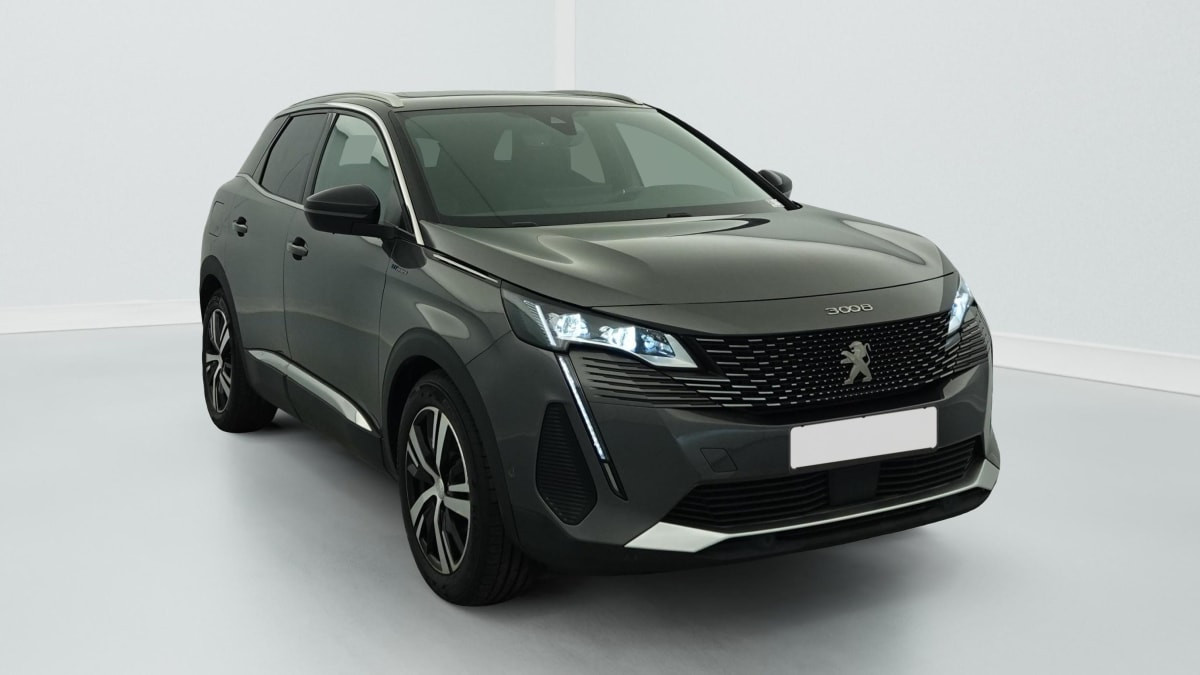 Peugeot 3008 Hybrid4 300 e-EAT8 GT occasion de 2022 en vente à Rennes