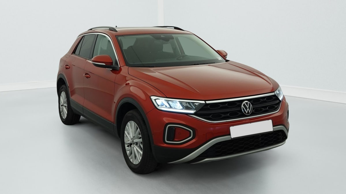 Volkswagen T-Roc 1.0 TSI 110 START STOP BVM6 LIFE PLUS occasion de 2022 en vente à Rennes