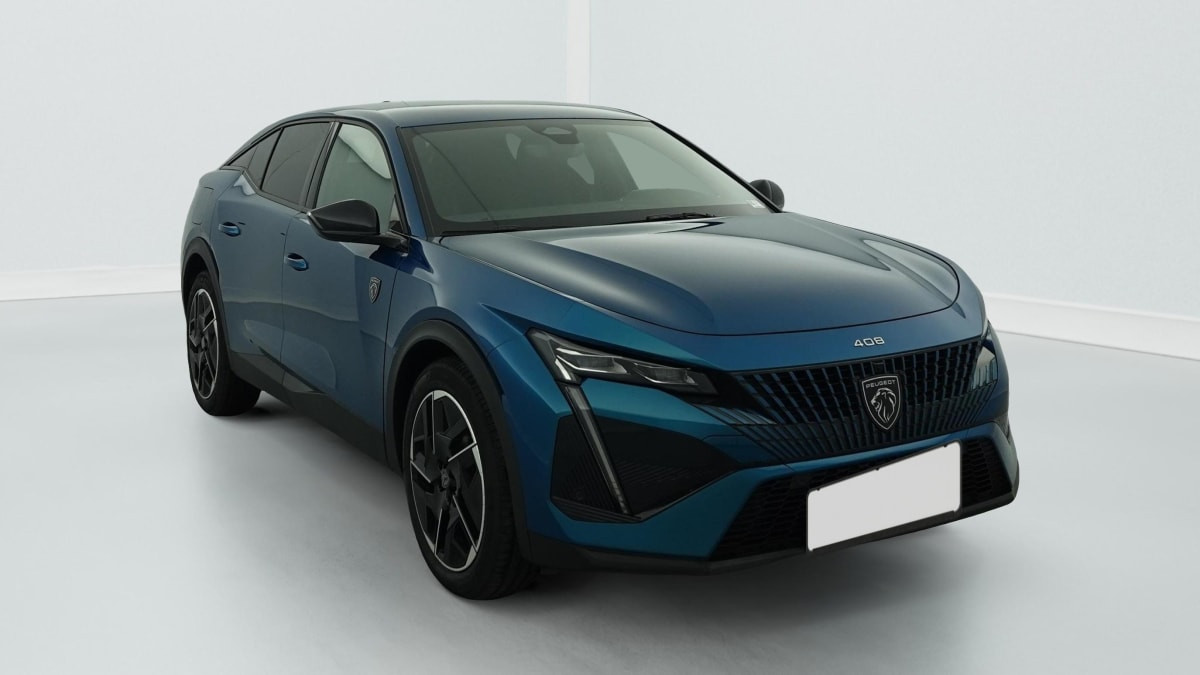 Peugeot 408 Hybrid 145 e-DCS6 GT occasion de 2025 en vente à Rennes