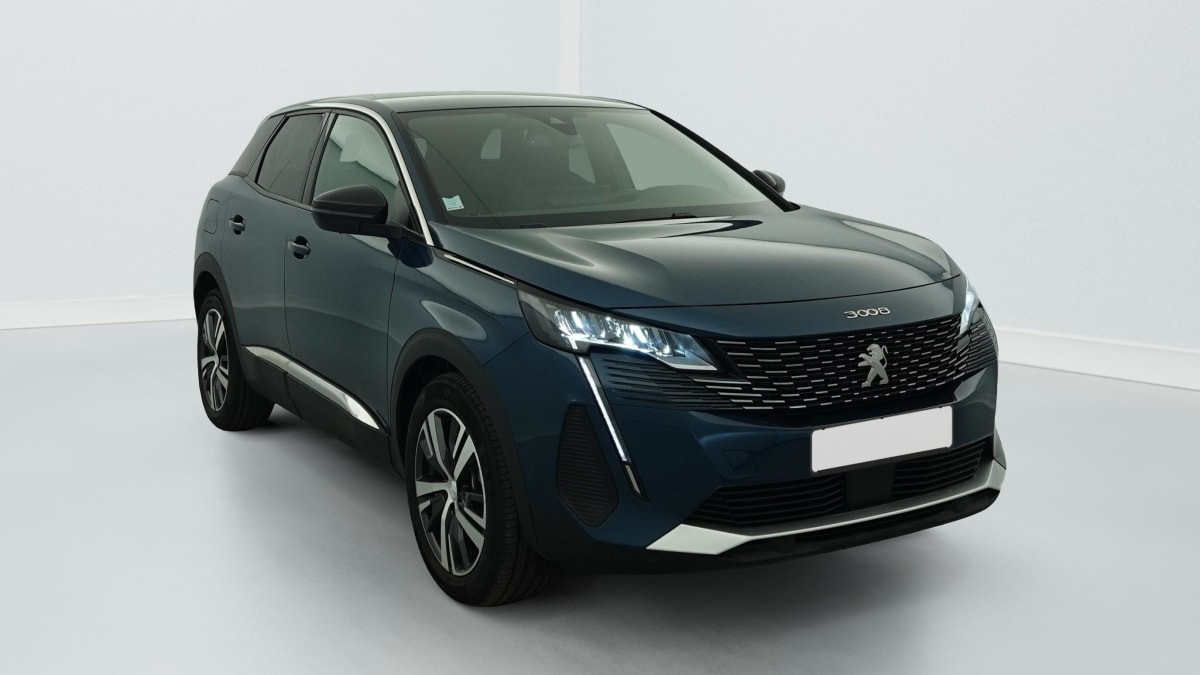 Peugeot 3008 Hybrid 180 e-EAT8 Allure Pack occasion de 2024 en vente à Rennes