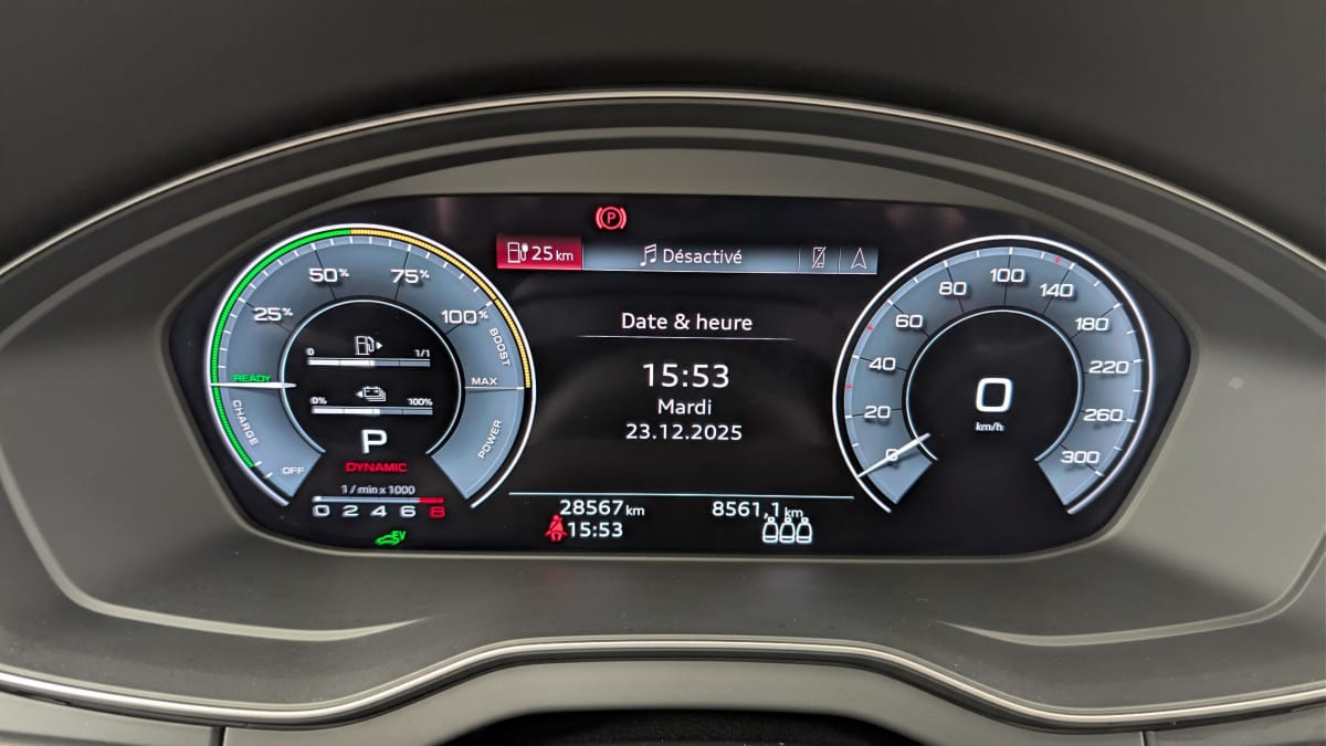 Vente en ligne Audi Q5 50 TFSIe 299 S tronic 7 Quattro S line au prix de 58 380 €