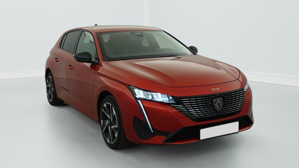 Peugeot 308 Hybrid 145 e-DCS6 Allure occasion de 2025 en vente à Rennes