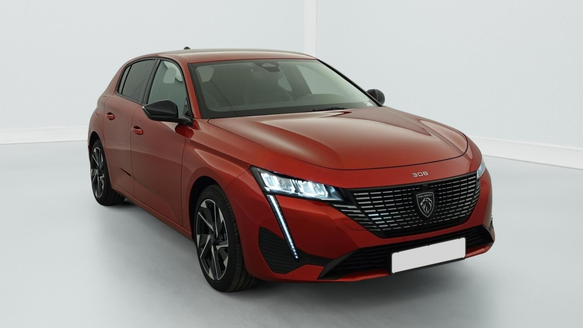 Peugeot 308 Hybrid 145 e-DCS6 Allure occasion de 2025 en vente à Rennes