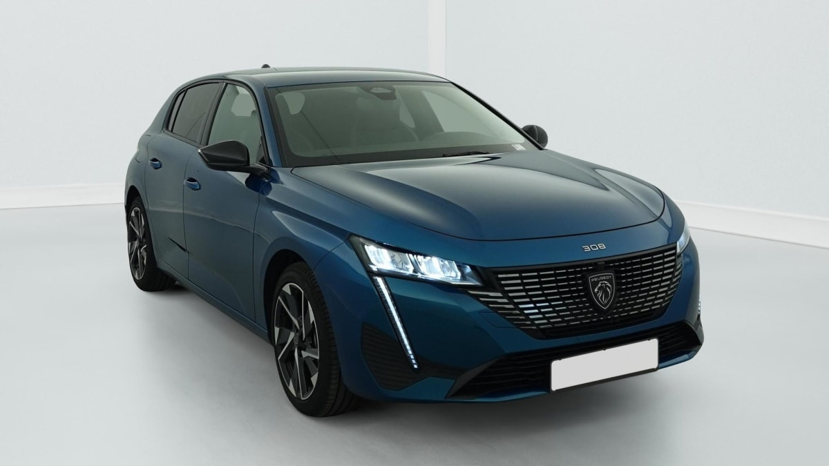 Peugeot 308 Hybrid 145 e-DCS6 Allure occasion de 2025 en vente à Rennes
