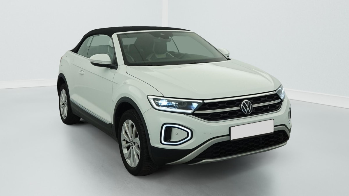 Volkswagen T-Roc Cabriolet 1.0 TSI 110 Start Stop BVM6 Style occasion de 2022 en vente à Rennes