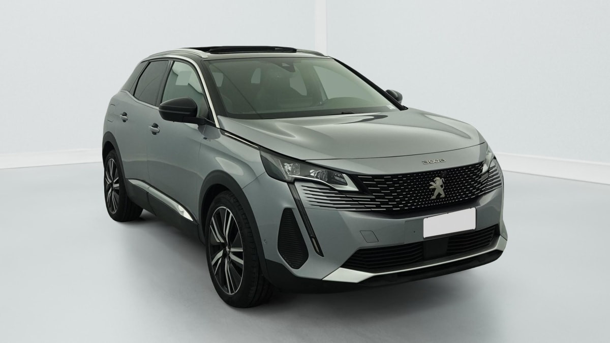 Peugeot 3008 Hybrid 225 e-EAT8 GT Pack occasion de 2022 en vente à Rennes