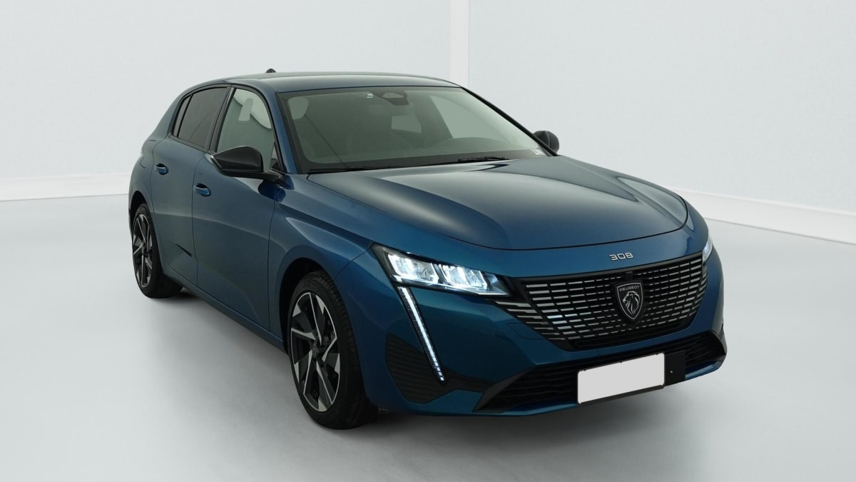 Peugeot 308 Hybrid 145 e-DCS6 Allure occasion de 2025 en vente à Rennes