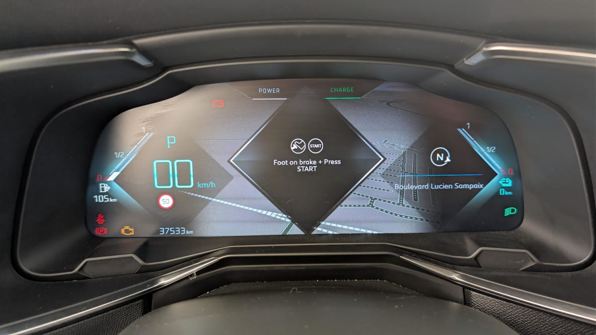 Vente en ligne Ds DS7 Crossback Hybride E-Tense 300 EAT8 4x4 Rivoli au prix de 29 130 €