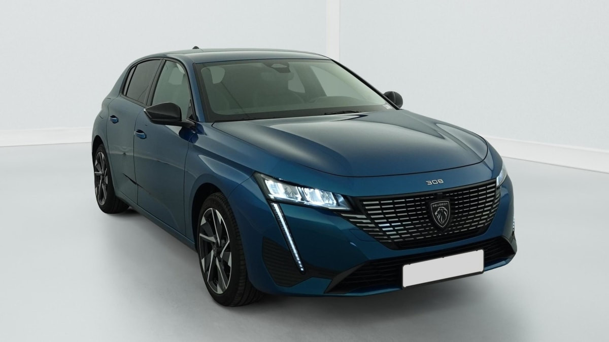 Peugeot 308 Hybrid 145 e-DCS6 Allure occasion de 2025 en vente à Rennes
