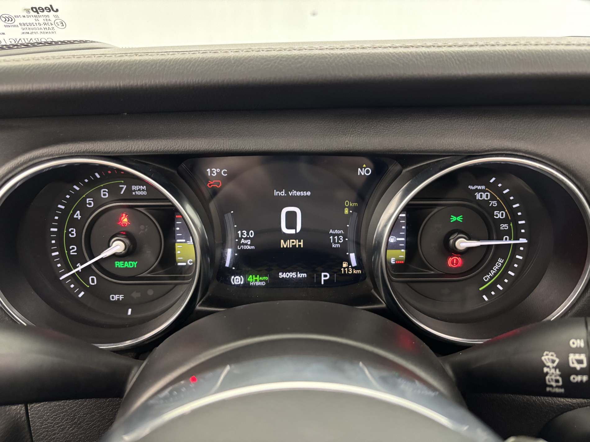 Vente en ligne Jeep Wrangler 2.0 T 380ch 4xe Overland au prix de 56 990 €