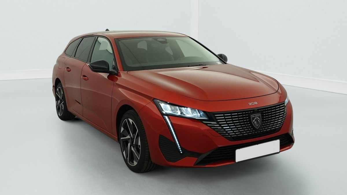 Peugeot 308 SW Hybrid 145 e-DCS6 Allure occasion de 2025 en vente à Rennes