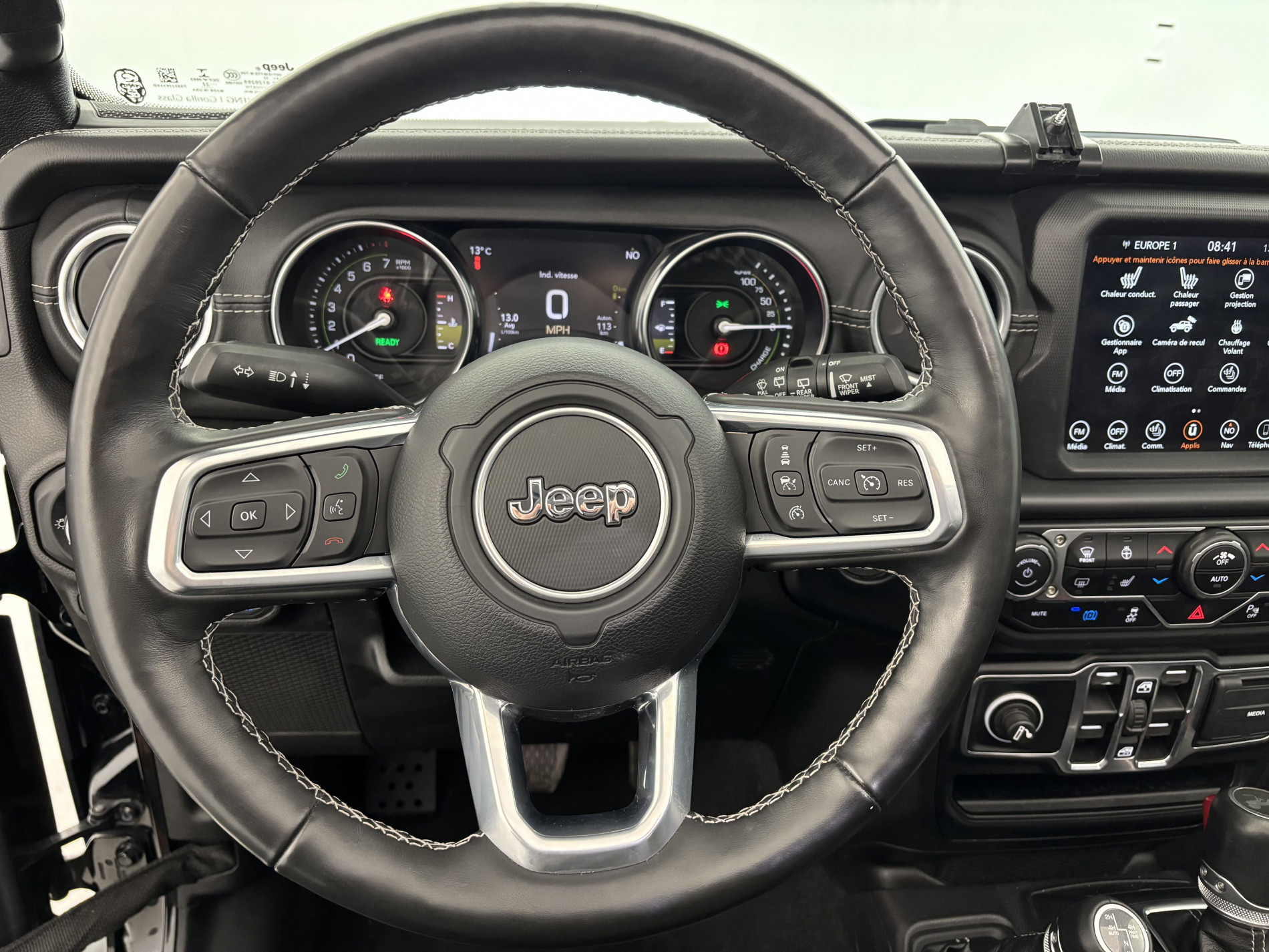 Vente en ligne Jeep Wrangler 2.0 T 380ch 4xe Overland au prix de 56 990 €