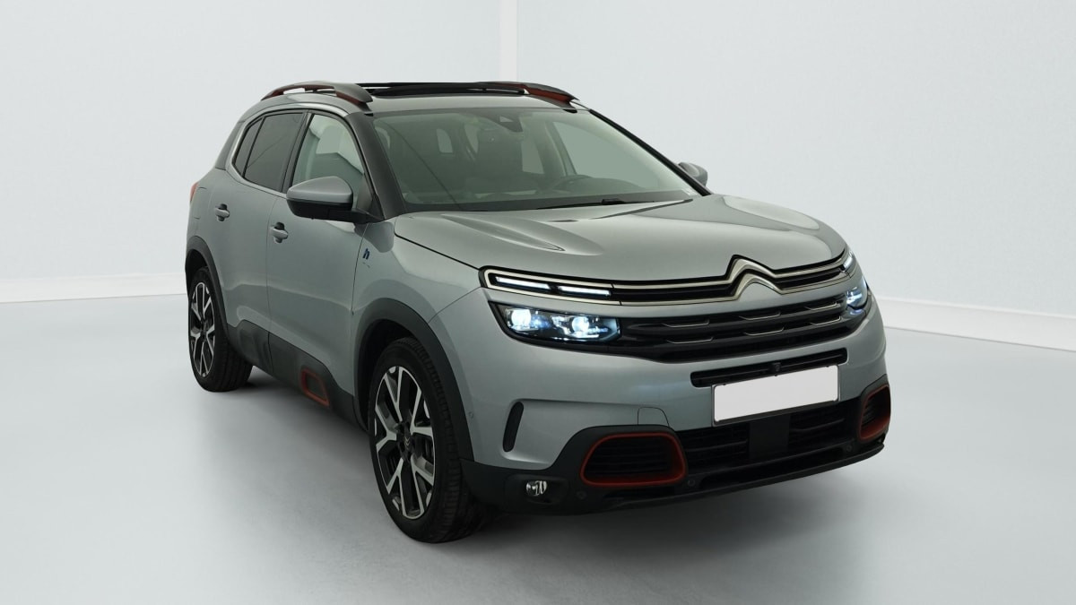 Citroën C5 Aircross Hybride Rechargeable 225 S S e-EAT8 Shine Pack occasion de 2022 en vente à Rennes
