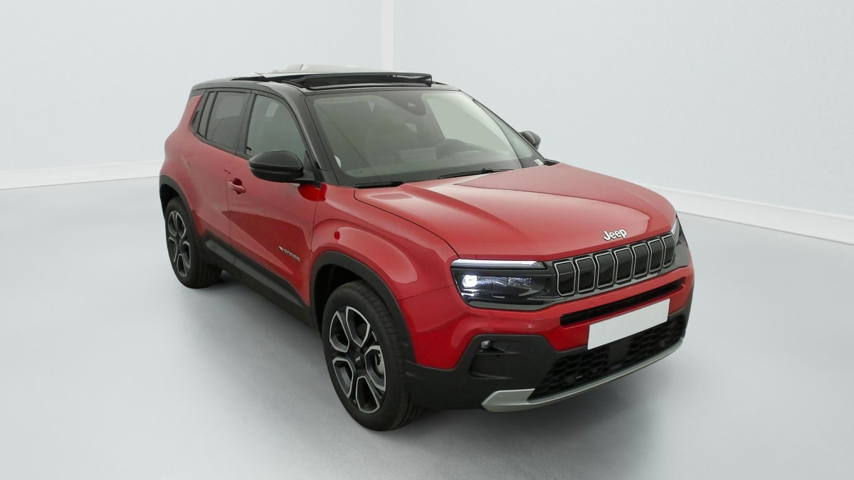 Jeep Avenger 1.2 Turbo T3 110 ch e-Hybrid BVR6 Summit occasion de 2025 en vente à Rennes