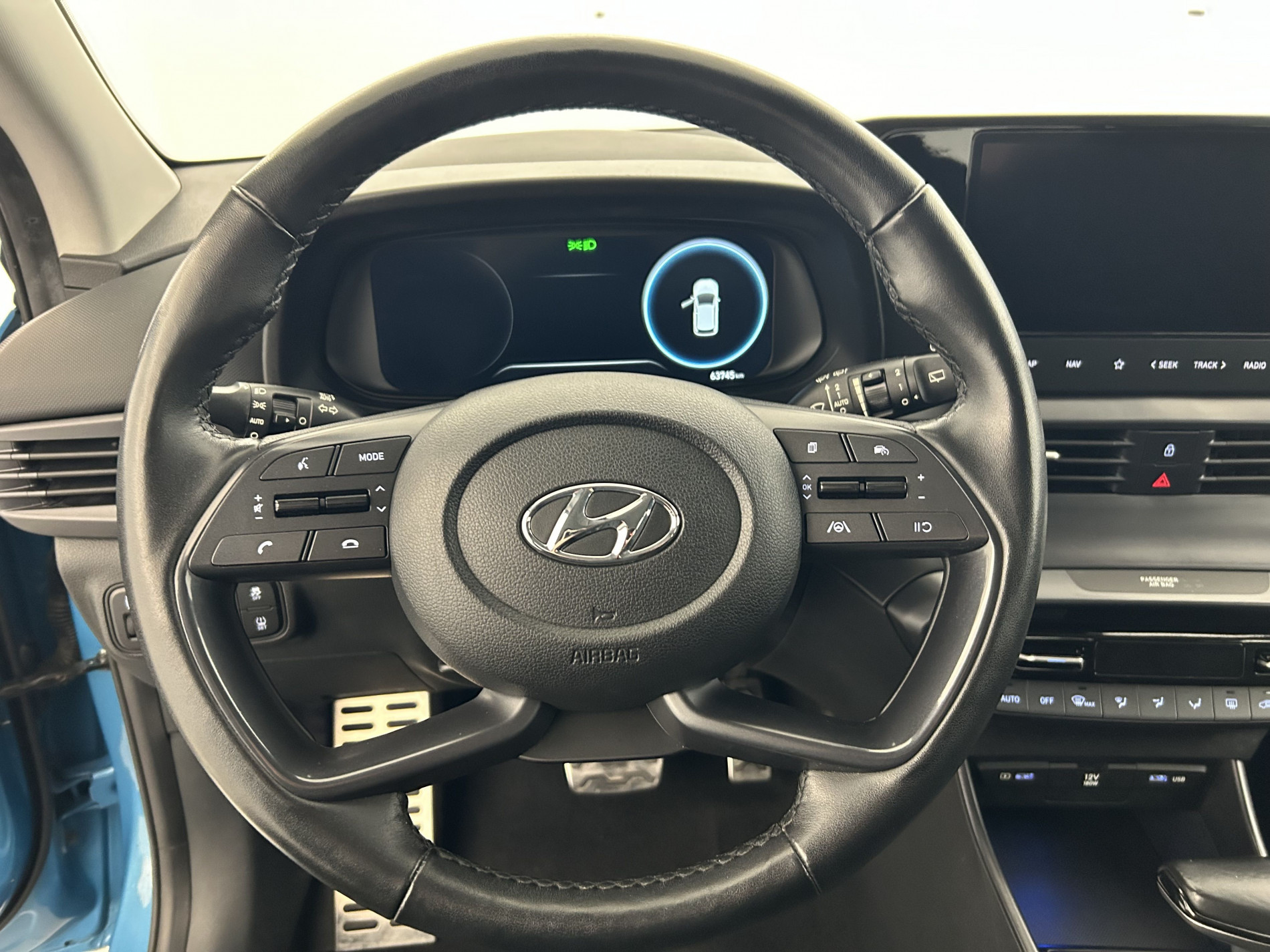 Vente en ligne Hyundai Bayon 1.0 T-GDi 100ch Hybrid Intuitive DCT-7 Aqua Turquoise au prix de 14 290 €