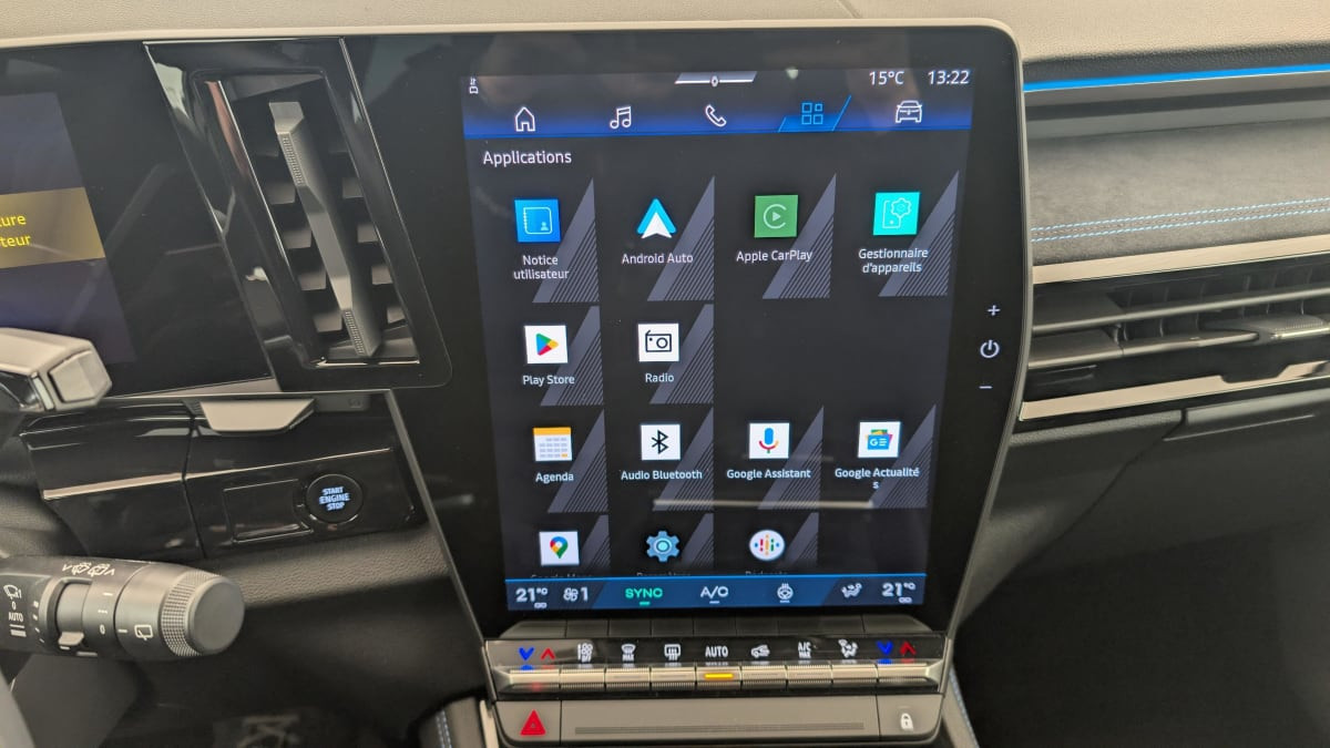 Vente en ligne Renault Espace 5 E-TECH FULL HYBRID 200 GSR2 ESPRIT ALPINE au prix de 40 360 €