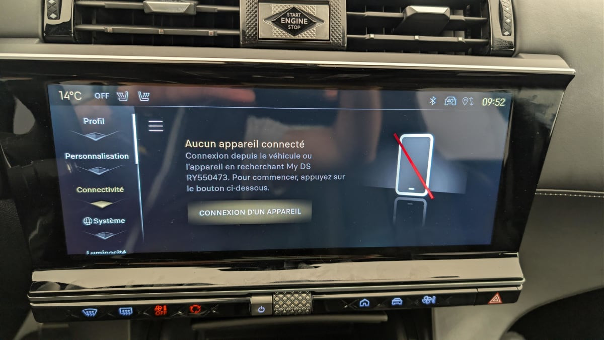 Vente en ligne Ds DS7 Crossback Hybride Rechargeable E-Tense 225 EAT8 Opera au prix de 37 780 €